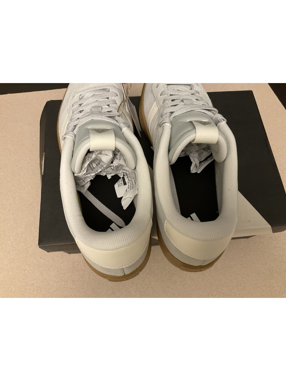New! Womens Adidas VL Court 3.0 Silver Wonder Sneakers/Shoes. Size 10. Awesome! - Picture 9 of 10